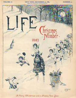 1883 Life December 20 Santa Claus; Mermaids; Christmas  
