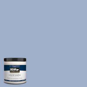 BEHR Premium Plus 8 oz. Bellflower Interior/Exterior Paint Tester 