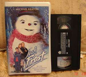 Jack Frost VHS VIDEO Keaton~Only $4.25 Ships UNLIMITED 085391722731 