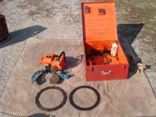 Ring Saw Fire Rescue/Emergency Cuts Metal/Wood Gas Power 2 Cycle 