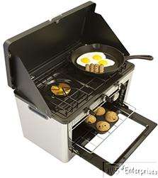 Camp Chef 2 burner COMBO grill oven range gas stove NEW  