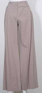 NWT EILEEN FISHER Stone Stretch Viscose Linen Pants L  