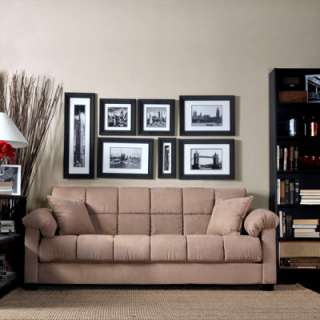   Convert a Couch Full Size Sleeper Sofa Dark Brown or Mocha  