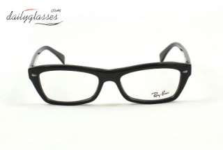 NEW Ray Ban RB RX 5255 RB5255 Black RX5255 2000 51mm  