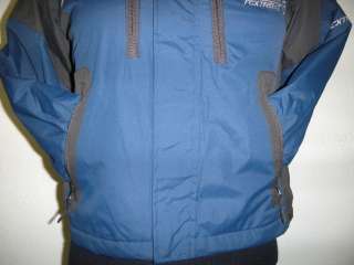 NEW FCXtreme FREE COUNTRY Boys SMALL 5/6 Winter Ski Coat BLUE Fleece 