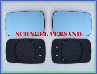 Außenspiegel Spiegelglas BMW E36 E34 Heiz+Asph L+R Satz  