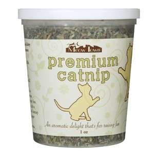 Meow Town 100% All Natural Premium Catnip Cat 1oz Tub  