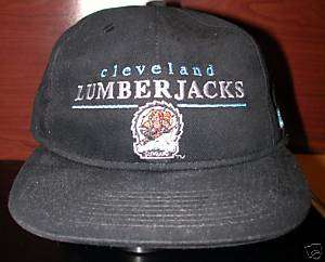 Vintage Cleveland Lumberjacks Hat Cap IHL CCM Nice  