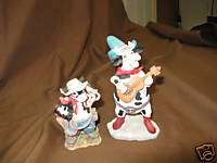 Collectible cows,one Cowtown CT1995 Ganz,& Russ Berrie  