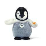 Steiff 057090   Flaps Baby Pinguin, schwarz / weiß / grau, 20 cm