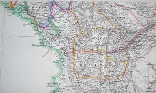 1853 Heinrich Kiepert 4 Sheet Wall Map EUROPEAN TURKEY BALKANS DANUBE 