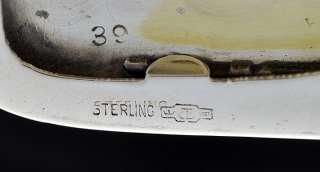 Sterling Thomae Company Mens Art Deco Cigarette Case  