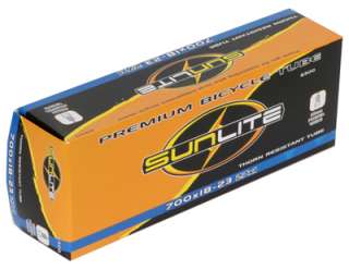 SUNLITE BICYCLE TUBE THORN RESISTANT PV 32mm 700x18 23  