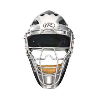 Rawlings HLCH2 SIL Youth Hockey Style Coolflo Baseball Catchers Helmet 