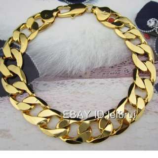   gold filled bracelet 8.6 curb chain link jewelry   