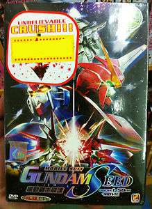 English Dub Mobile Suit Gundam Seed 1 50End + Movie 3DVD Boxset 