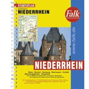 Falk Stadtatlas Großraum Niederrhein  Bücher