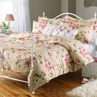 SUPER Luxury Cotton Blend Duvet Quilt Cover Bed Set (John Laura Cath 