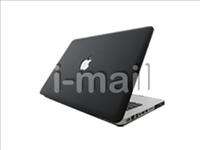 Black Matte Shell Cover Rubberized Hard Case for Apple Mac A1286 