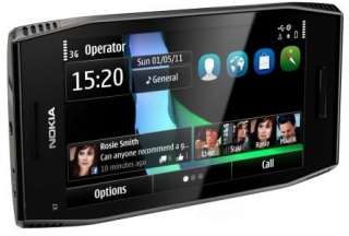 Nokia X7 00 Steel black (Unlocked) Smartphone Phone NEW  