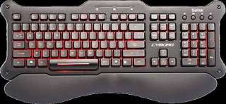 Saitek Cyborg V5 PC USB Backlit Gaming Keyboard UK NEW  