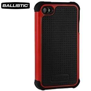  Ballistic SG Series Case for Apple iPhone 4S   Black/Red 