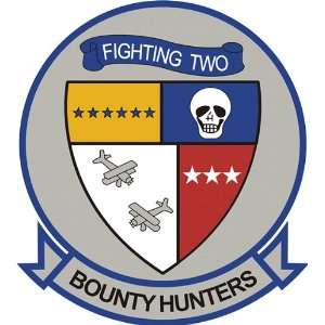  US Navy VF 2 Bounty Hunters Squadron Decal Sticker 3.8 6 