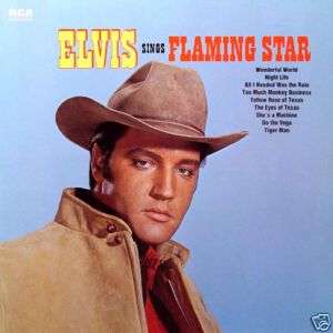   ELVIS PRESLEY Sings Flaming Star GER Press LP