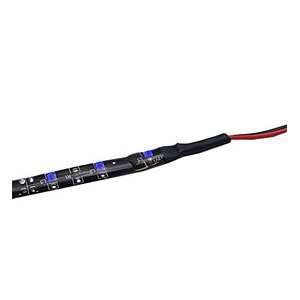 Calrad 92 300 BU 2 Wire Waterproof LED Light Strip, Blue (16 Foot Roll 
