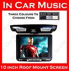 10 inches Beige Roof Mount DVD LCD Monitor Player Scree