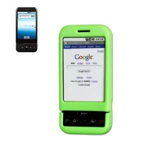   Rubberized Protector Cover for HTC Cingular G1   Green