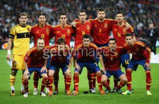   maillot ESPAGNE gardien CASILLAS # 1   Euro 2012   Real Madrid 