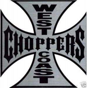   autocollant geant 36/36 cm West Coast Choppers harley