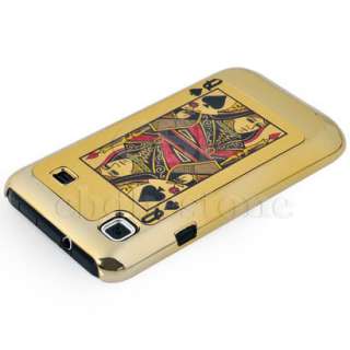   Or le poker Housse Coque Etui Cuir Pour I9000 Galaxy S