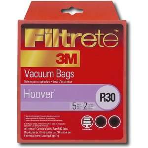 Filtrete Hoover R30 plus MicroAllergen Bags, 5 Bags and 2 Filters Per 