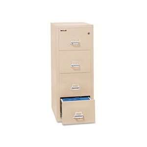  4 Drawer Vertical File, 20 13/16w x 31 9/16d, UL 350 for 