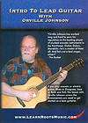 INTRO TO LEAD GUITAR WITH ORVILLE JOHNSON   NEW DVD