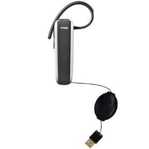  Retractable USB Cable for the Jabra VBT4050 with Power Hot 