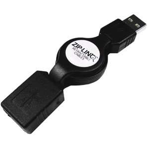  Keyspan ZIP LINQ Retractable USB A A Cable (K ZIP USB C02 