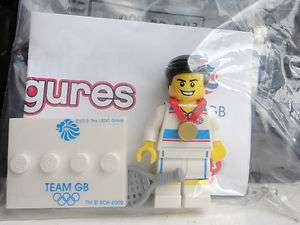   Lego Olympic Games Team GB Tennis Player Mini Figure Worldwide 