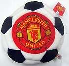 Official Licensed GENUINE Manchester United Soccer Ball Shaped Pillow 
