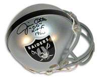 Oakland Raiders Autographed Helmets, Oakland Raiders Helmet, Raiders 