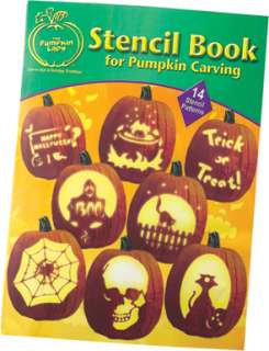 Pumpkin Carving Stencil Book   Decorations & Props