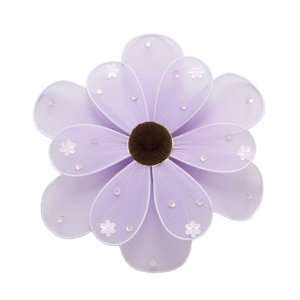  Purple Sequined Daisy Flower   nylon hanging ceiling wall 