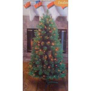 feet Pine Christmas Tree 308 Tips 100 Multi Color Lights  