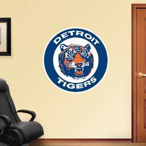  MLB Detroit Tigers Classic Logo Vinyl Wall Graphic Decal 