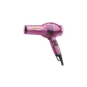 Hot Tools Professional Ionic Lightweight Hair Dryer, Pink Translucent 