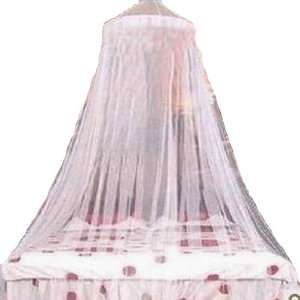 Elegant Lace Bed Canopy Mosquito Net White 