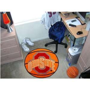  Ohio State Buckeyes NCAA Basketball Round Floor Mat (29 