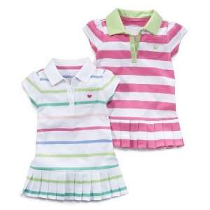  Greendog Baby Dress, Baby Girls Striped Polo Dress Phlox 